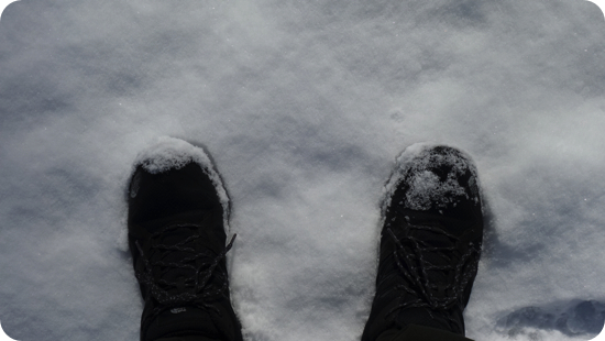 雪道で安全な靴